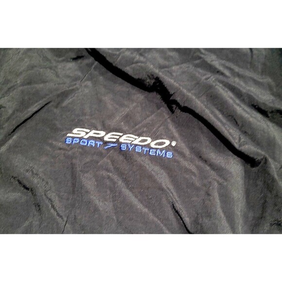 Vtg 90s Speedo Sport Systems Windbreaker Jacket Full Zip Colourblock Zip Pockets - Picture 9 of 12